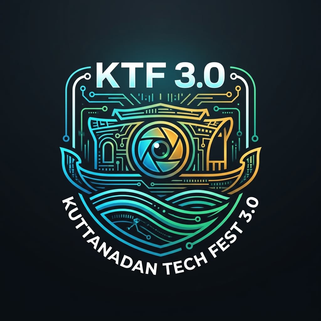 Kuttanadan Tech Fest 3.0 Official Logo