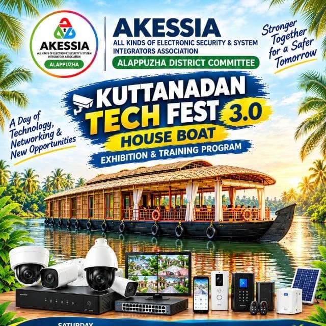 Kuttanadan Tech Fest 3.0 Official Poster - AKESSIA Alappuzha